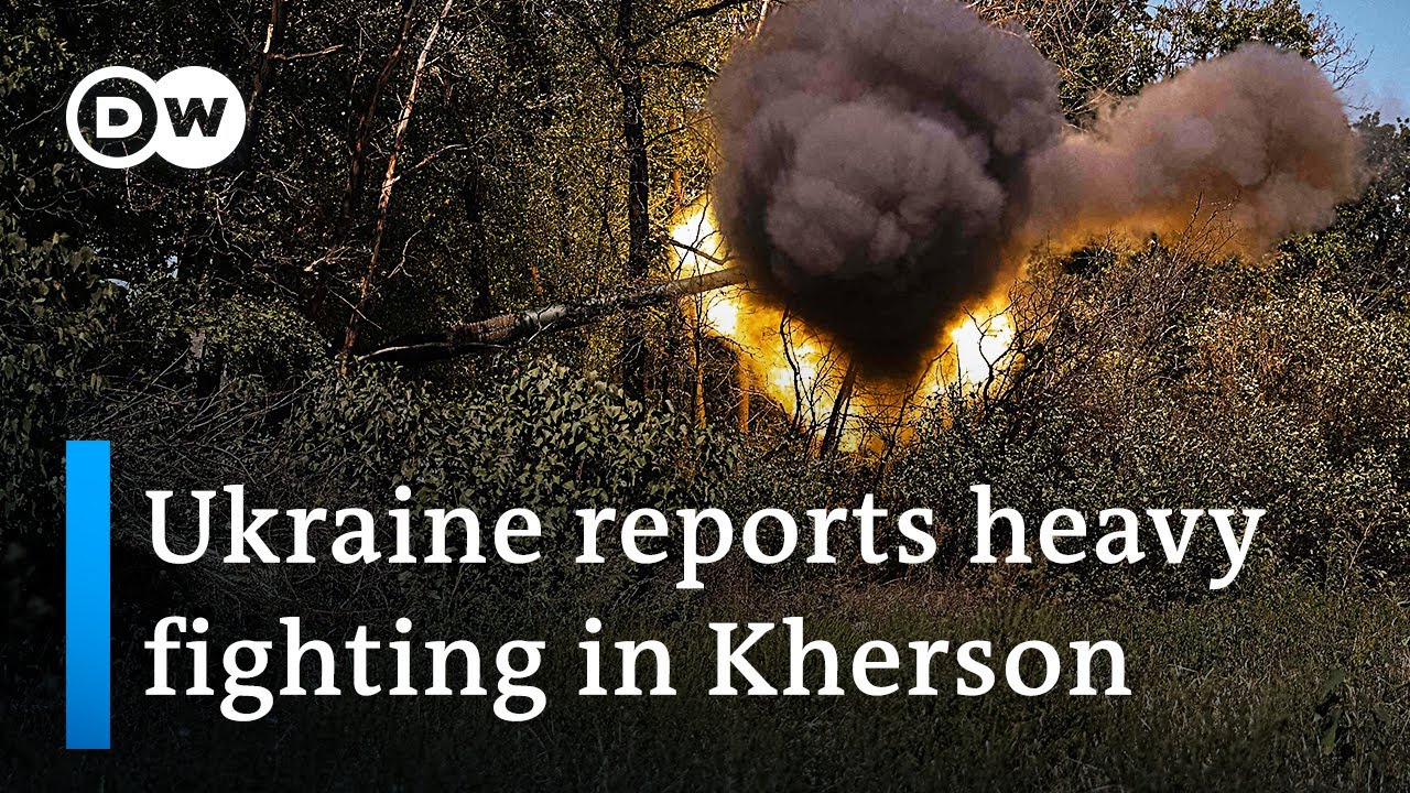 Ukraine claims to have broken through Russian front lines at counteroffensive near Kherson | DW News