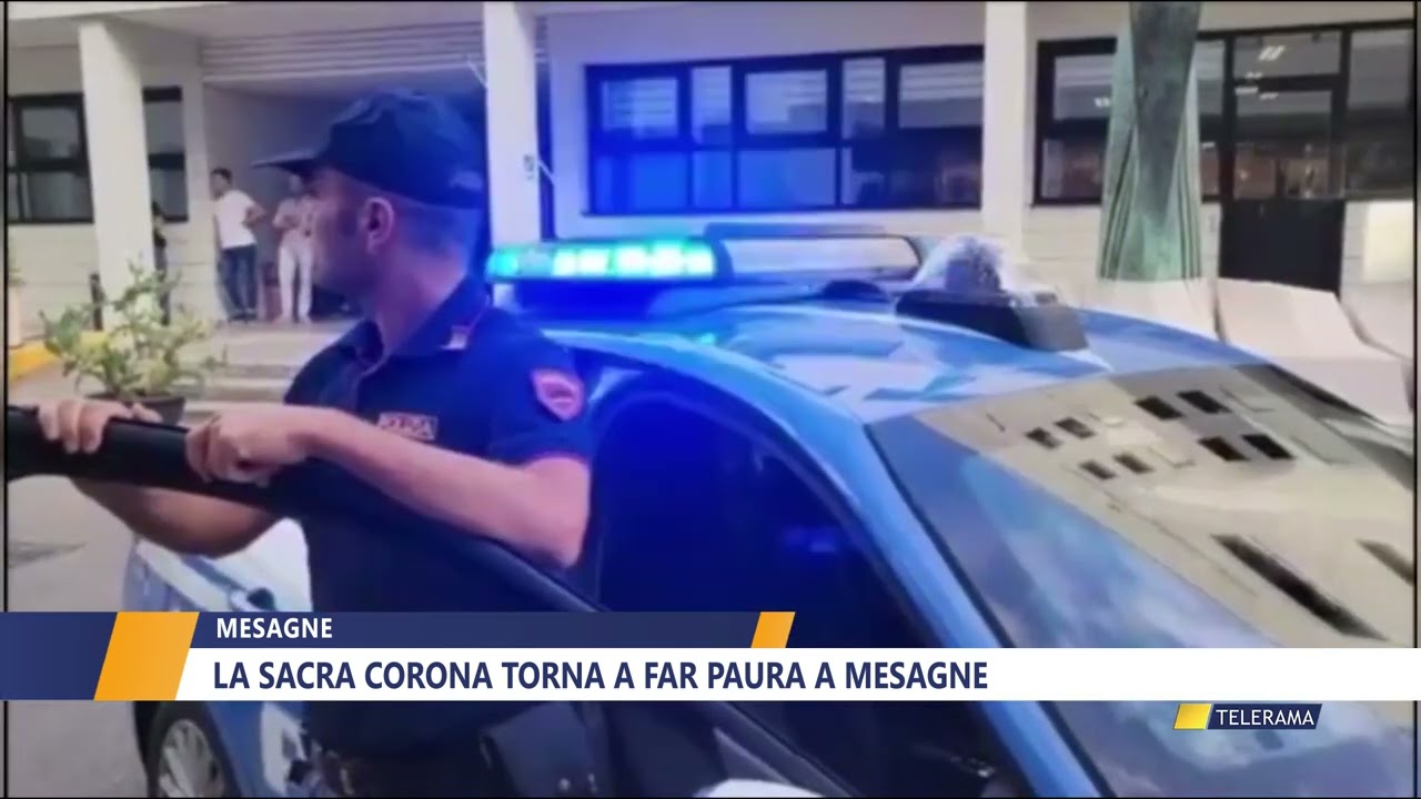 La sacra corona torna a far paura a Mesagne