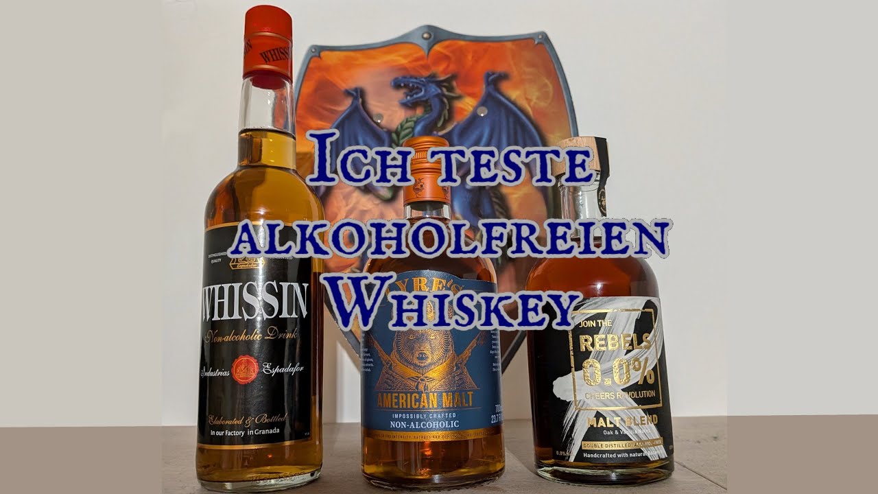 Ich teste alkoholfreien Whiskey
