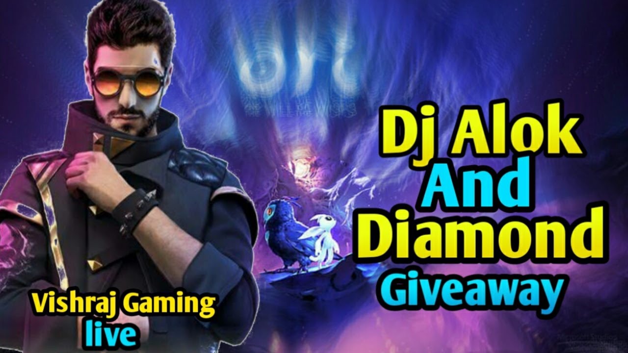 DJ alok Giveaway | free fire live team code 2020 | ff live dj alok Giveaways |