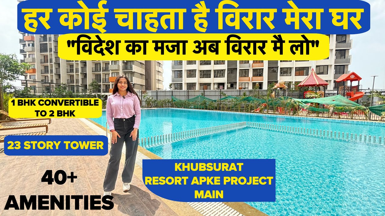Virar mai Flat milega vo Bhi 1BHK 2BHK ||Near Possession || Flat in Mumbai