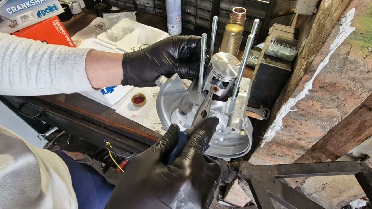 Tutorial assemblaggio nuovo polini 4 Prigionieri su carter malossi PT5