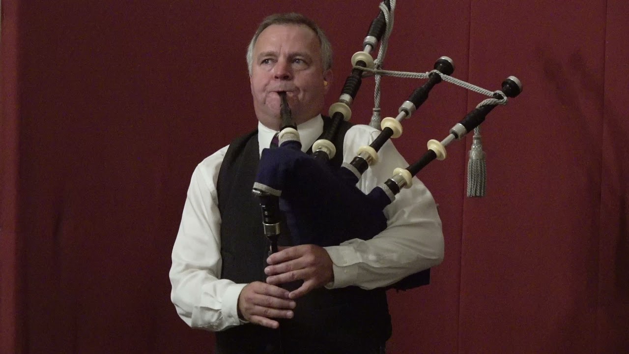 Slow air, Strathspey & Reels by champion Scottish piper Stuart Liddell in concert at Delgaty Castle