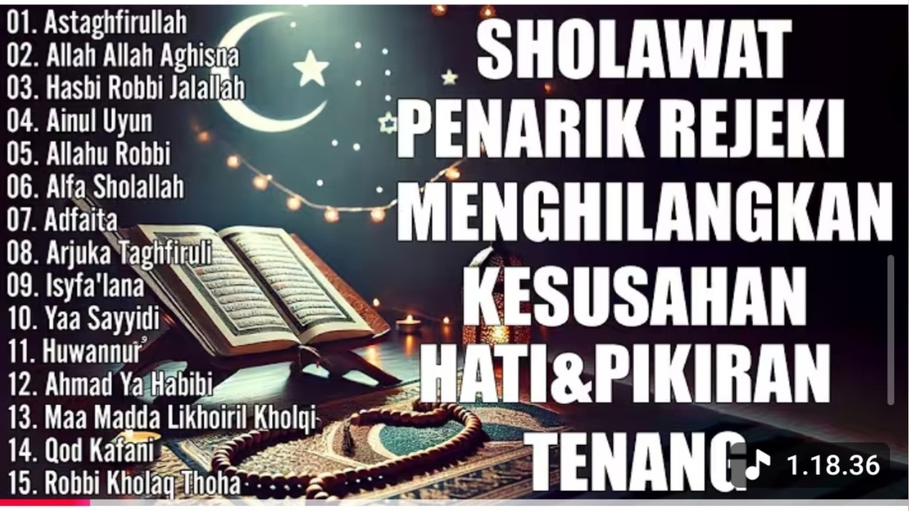 SHOLAWAT NABI PEMBUKA PINTU REZEKI 🕋SHOLAWAT JIBRIL🪔SHOLAWAT NARIYAH KUMPULAN SHOLAWAT TERBAIK