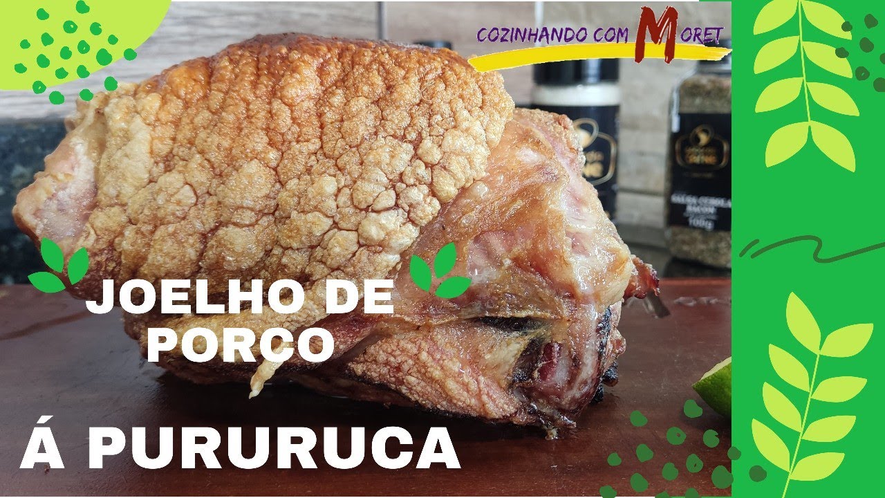 Receita de Como Fazer Joelho de Porco Marinado á Pururuca