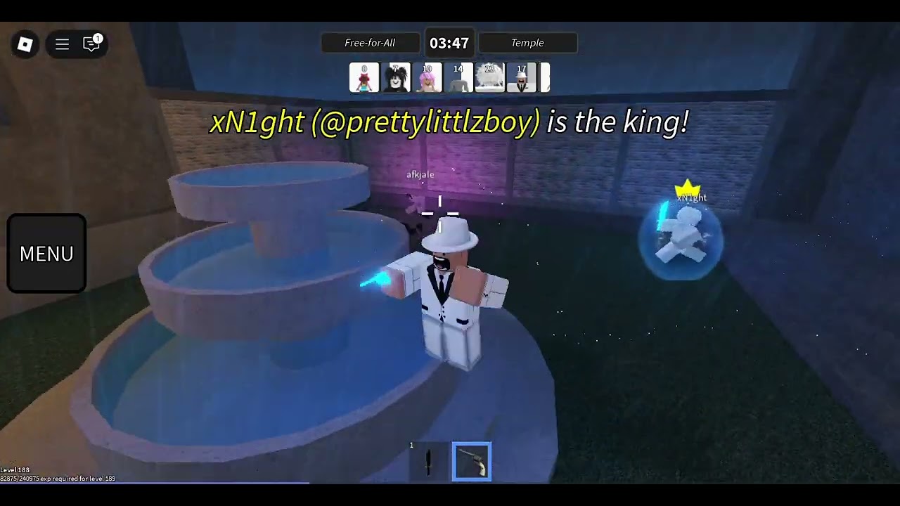 Murderers Vs Sheriffs Roblox, Playing with @afkjale and Friends MvS (FFA)
