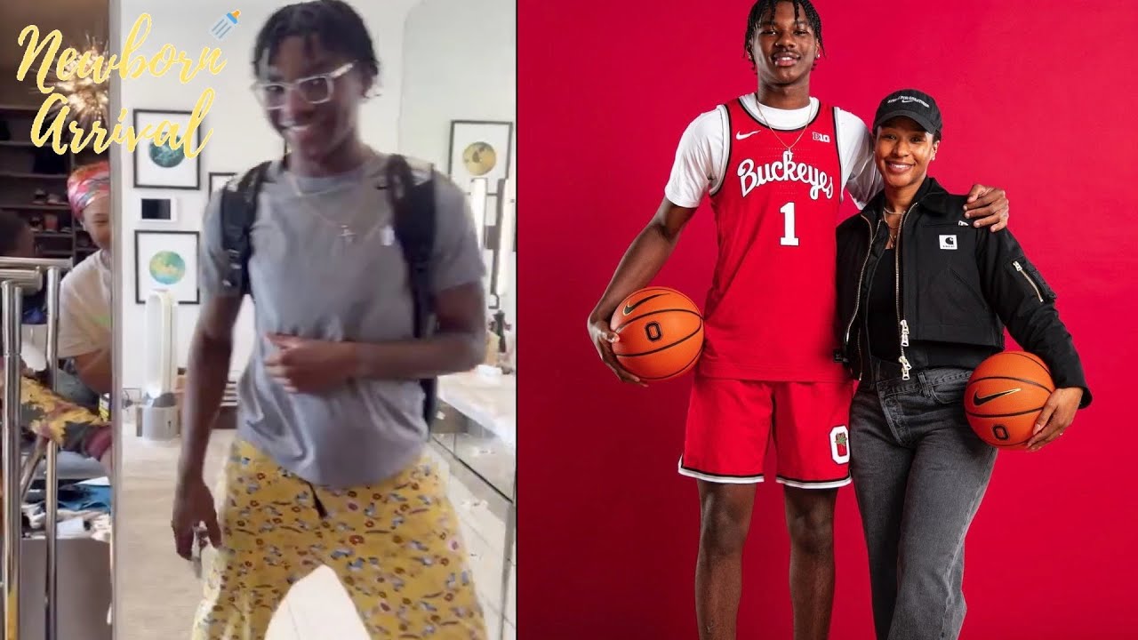 Lebron James Wife Savannah Catches Son Bryce Wearing Pajamas To Basketball Practice! 😱