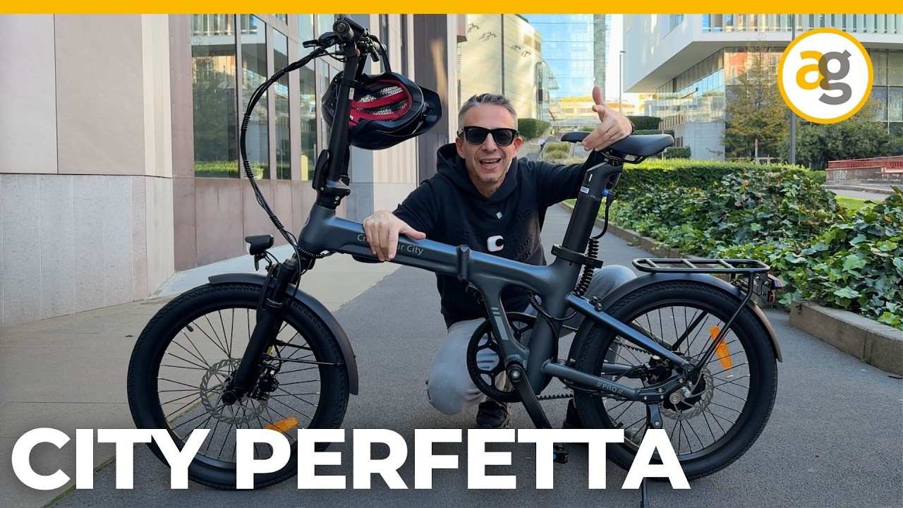 ELETTRICA, CAMBIO AUTOMATICO, CINGHIA. La E-Bike TOP per la CITTA'. Test Ride Ado Air 20 pro
