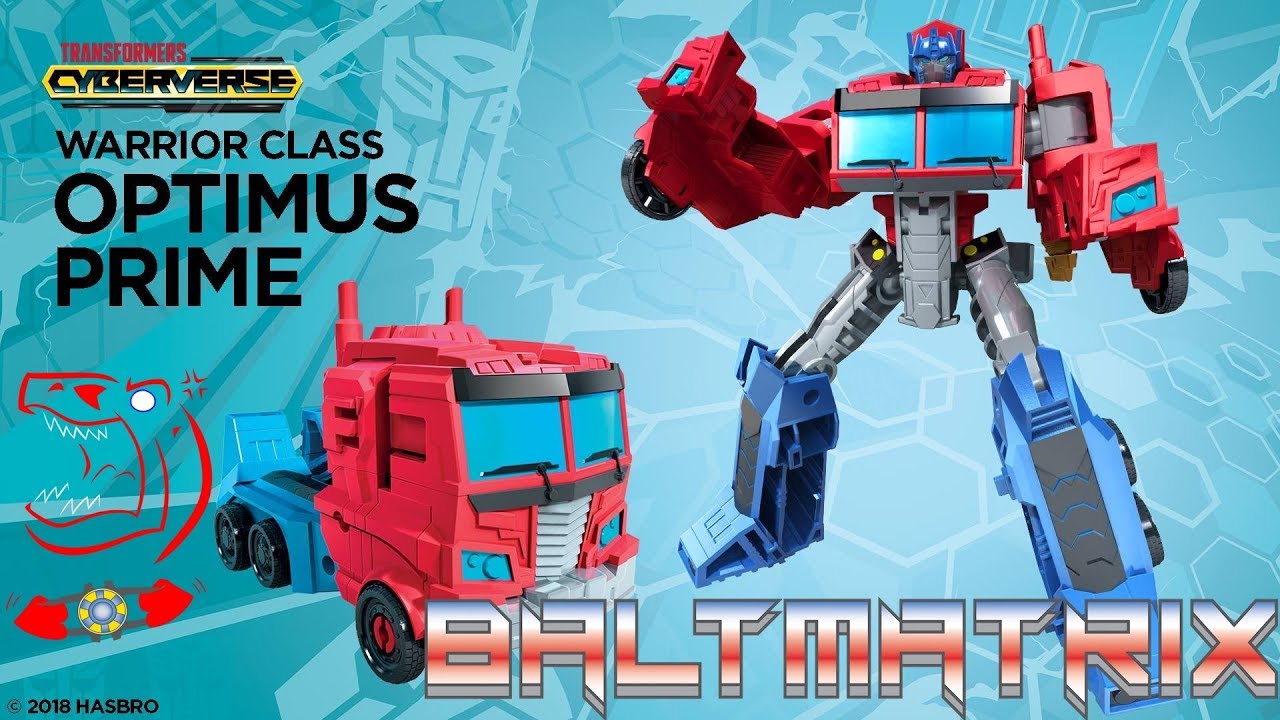 Transformers: Cyberverse Warrior OPTIMUS PRIME Video Review