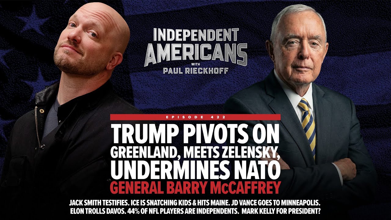 Trump Pivots on Greenland, Meets Zelensky, Undermines NATO w/ General Barry McCaffrey.