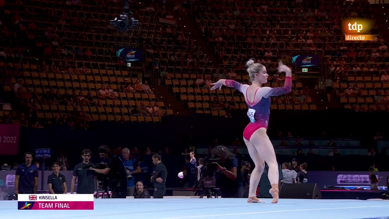 Alice Kinsella. 2022 European Championships. TF. FX