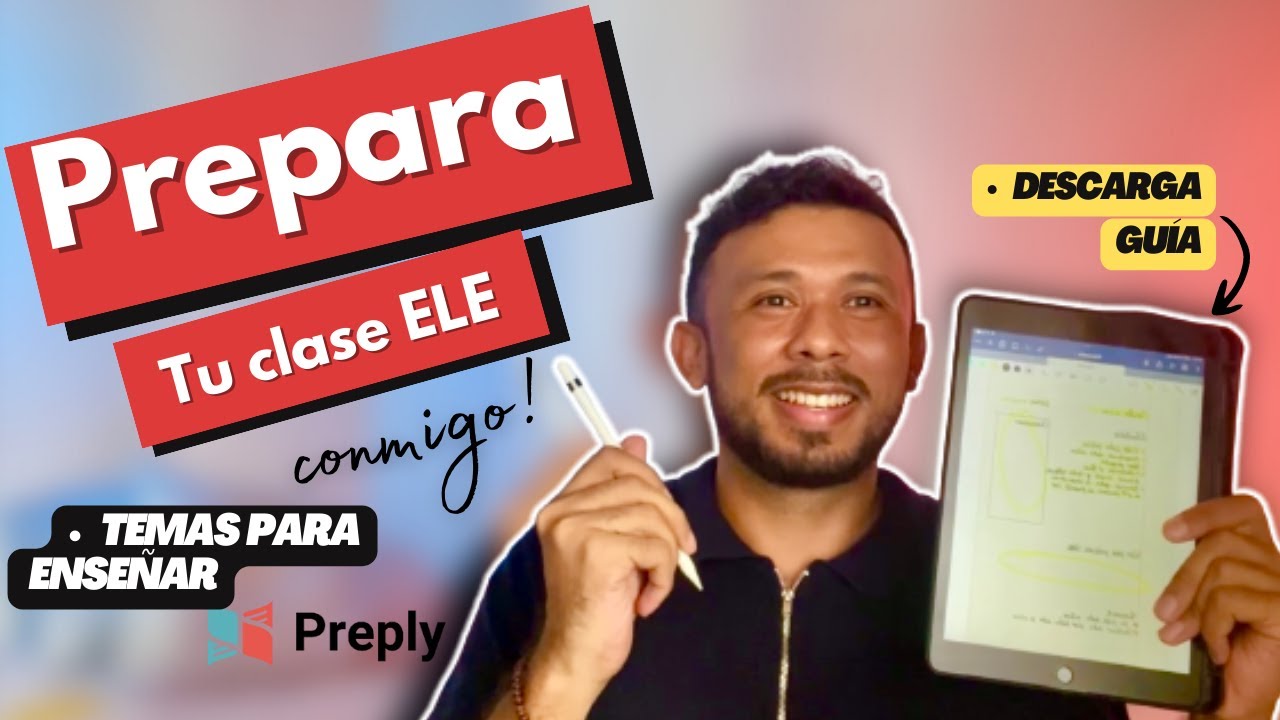 👨‍🏫 COMO PREPARAR CLASES ELE 🍎   TEMAS PARA ENSEÑAR 📚
