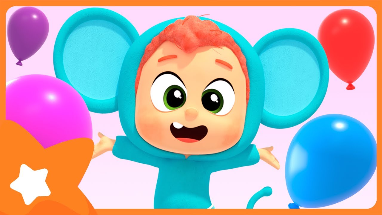 Balões Macaco | LEA E POP 👩🏻‍🦰🧑🏻 Desenho Infantil | Português do BRASIL