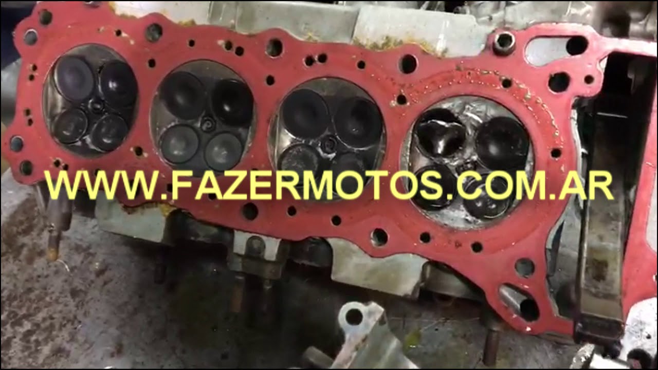 Honda CBR600 F2 evaluando roturas