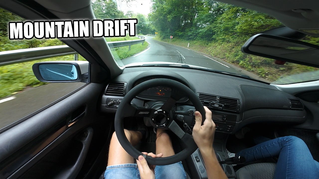 E46 POV Rainy Summer Mountain Drifting! [4K]