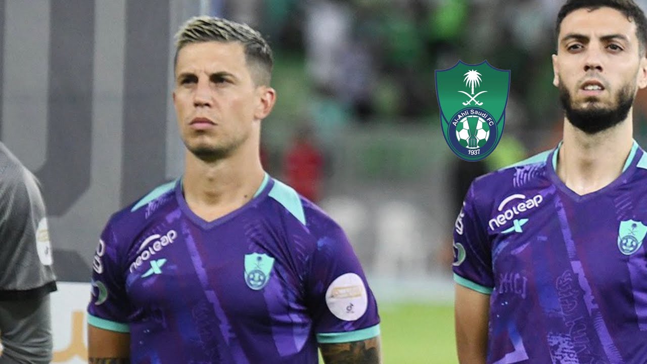 الاوروغوياني نيكولاس ميليسي في مباراة الاهلي والعربي 💚⚔️