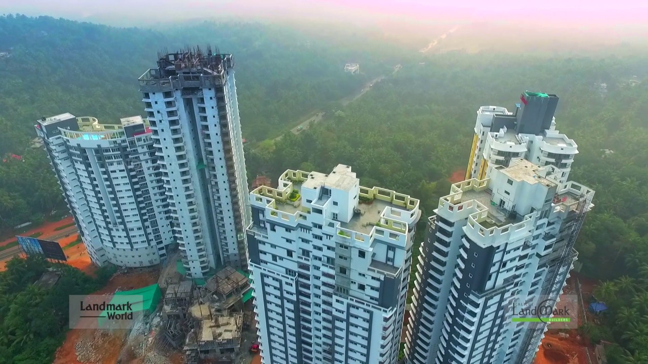 CALICUT LANDMARK WORLD AREAL VIEW