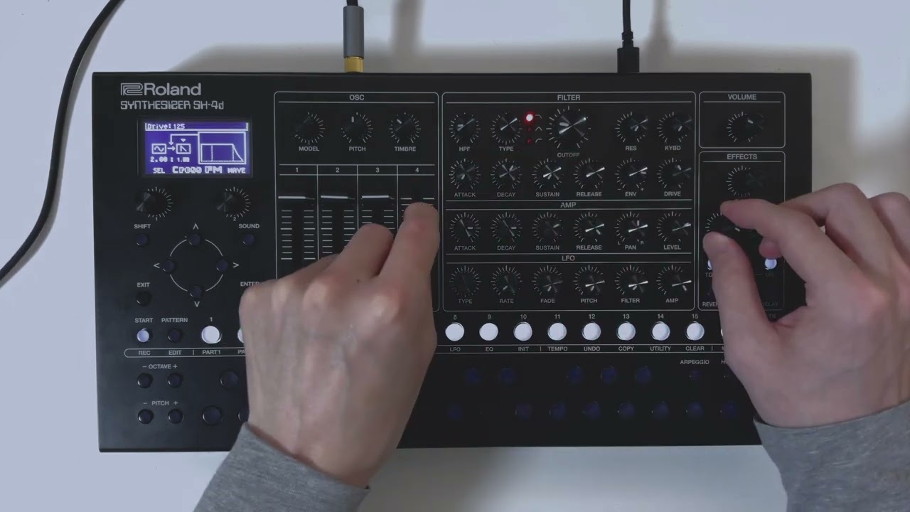 Roland SH-4d / Techno JAM 2025_August_20