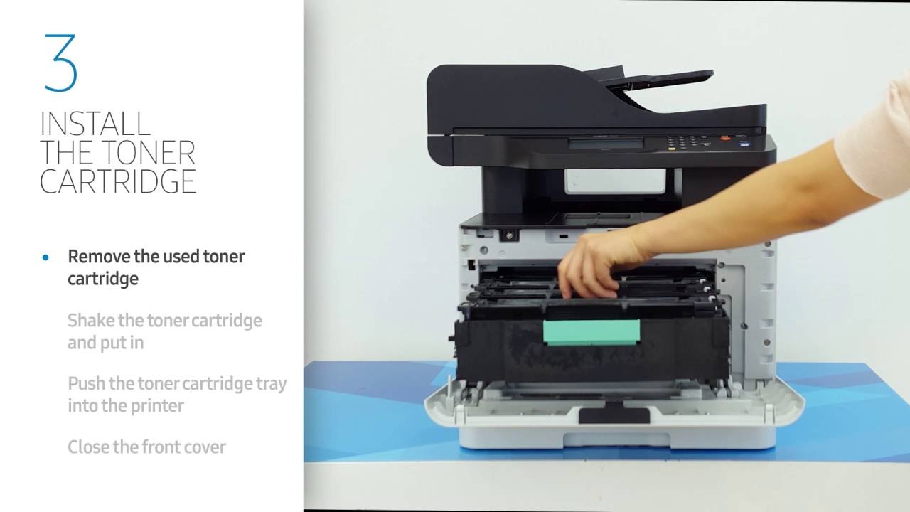 [Smart Tips] How to change the toner cartridge for C3060 series