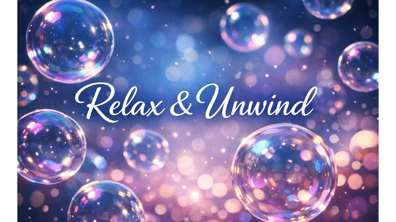 Hypnotic Floating Bubbles 🌈 Relaxing Music for Sleep, Stress Relief & Meditation