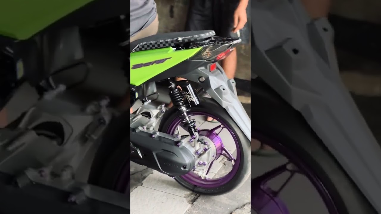 modifikasi beat esp mesin vario ganteng parah 💔