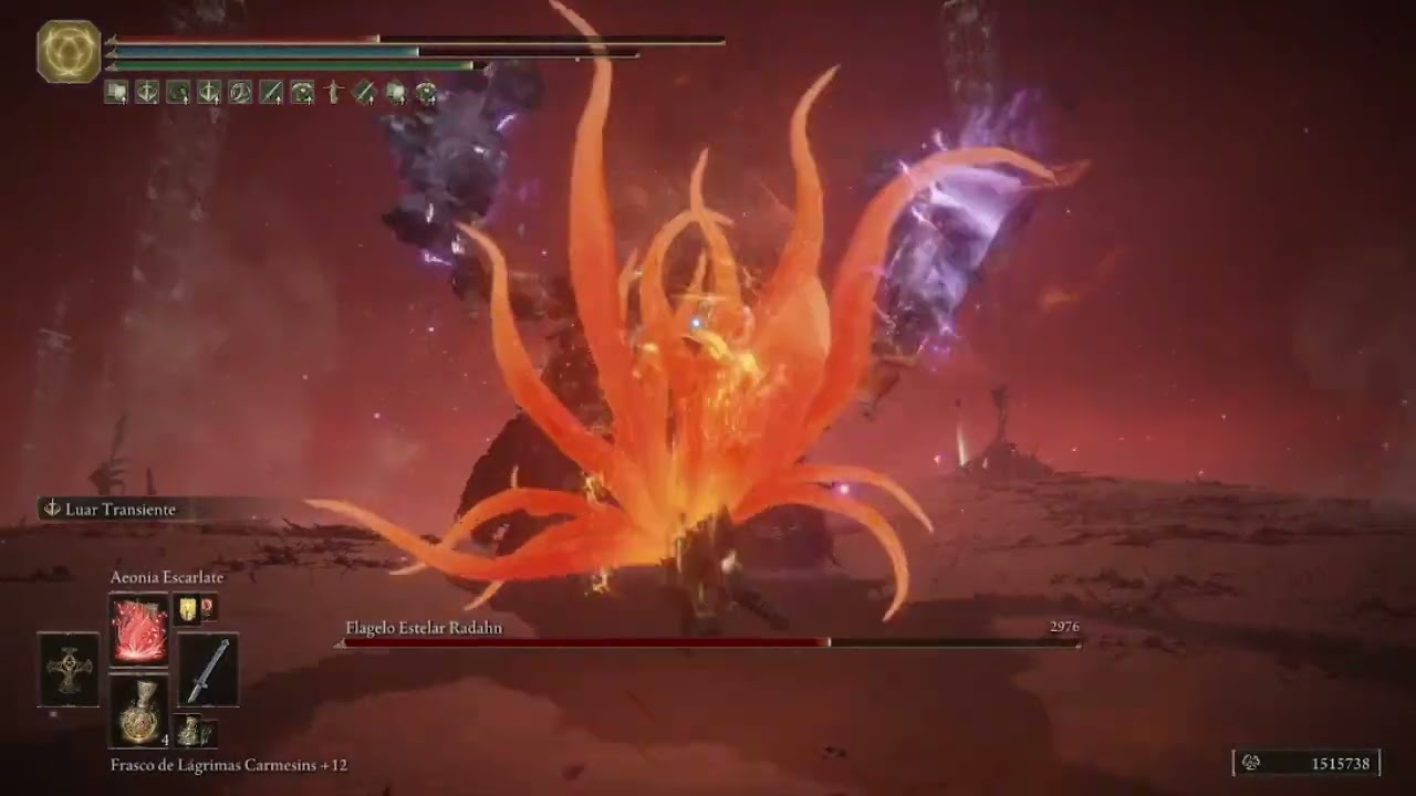 Elden ring, deitando o radhan com sua maior fraqueza !!!