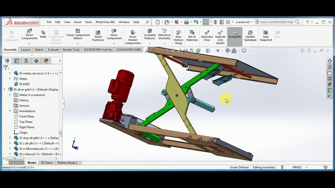 Solidworks için örnekler-1 (İleri seviye nedir? - 1)