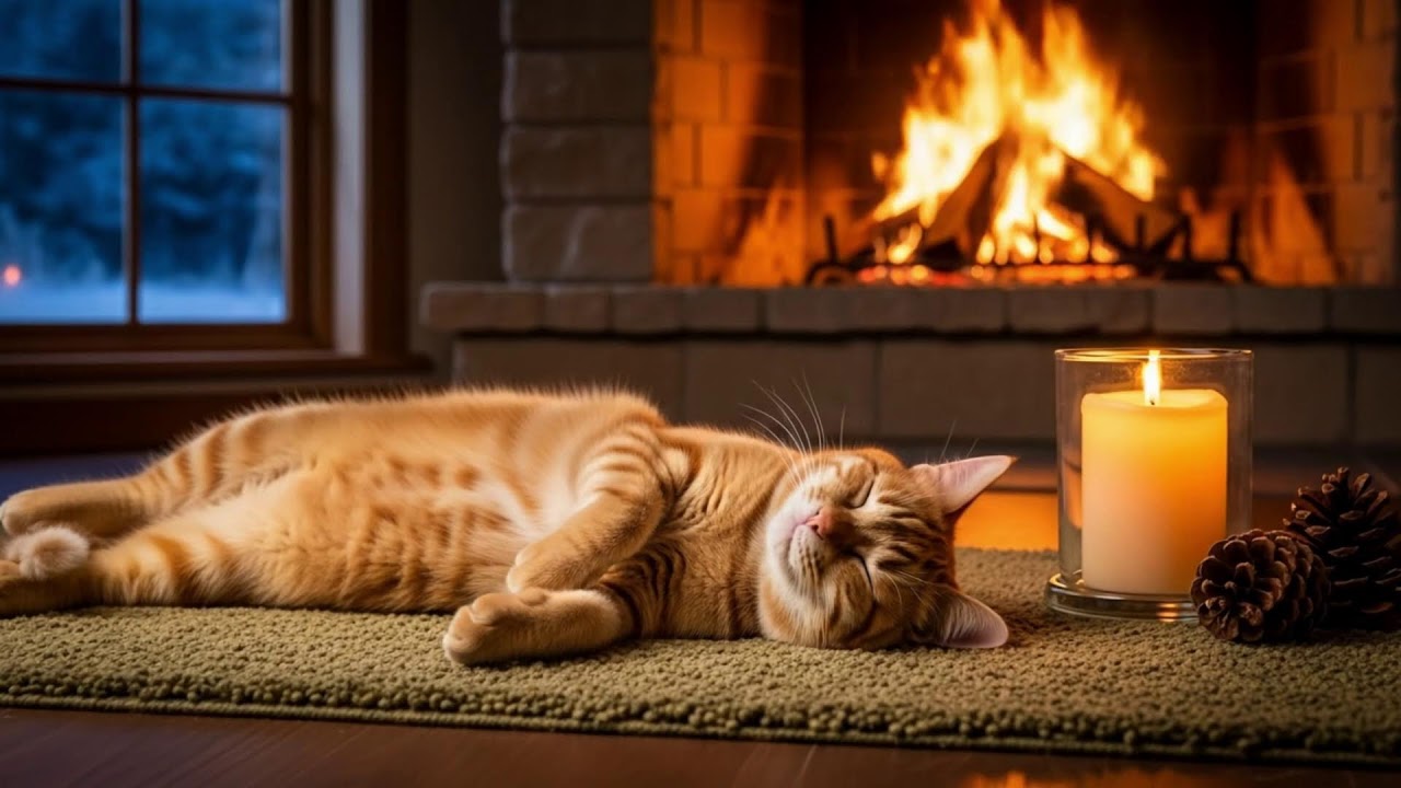 Soothing Sounds For Anxious Cats 🐾 | Gentle 432Hz Music For Peaceful Sleep And Cozy Calm