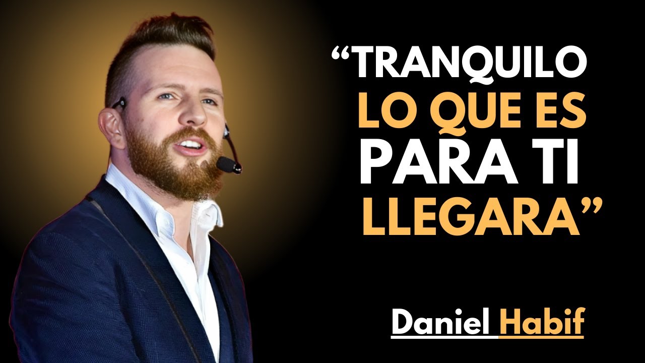 DIOS TE DICE HOY... TODO LLEGA A SU DEBIDO TIEMPO, SUELTA Y CONFÍA | Daniel habif