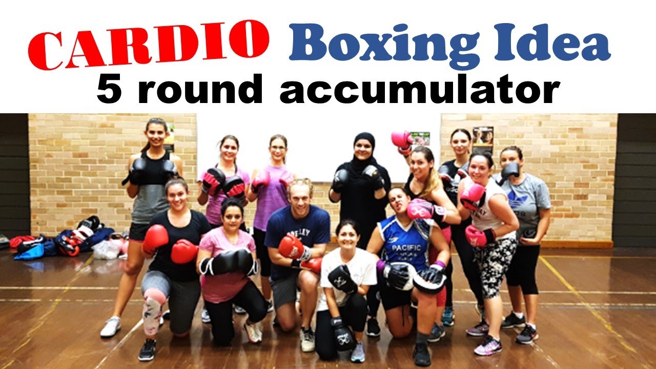 5 Round Accumulator Boxing Workout Idea for Boot Camp | FITNESS EDUCATION ONLINE