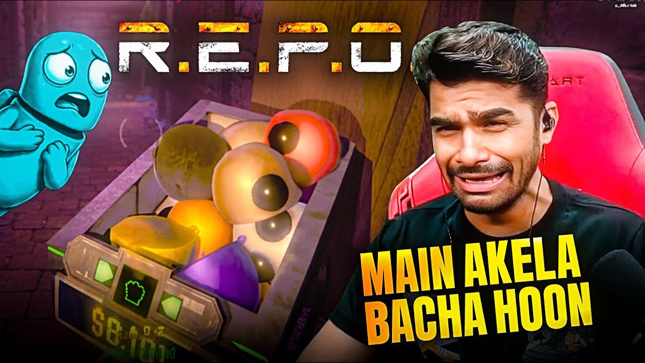 “MAIN AKELA BACHA HOON 😭 | R.E.P.O. Horror Gameplay | #shreemanlegendlive