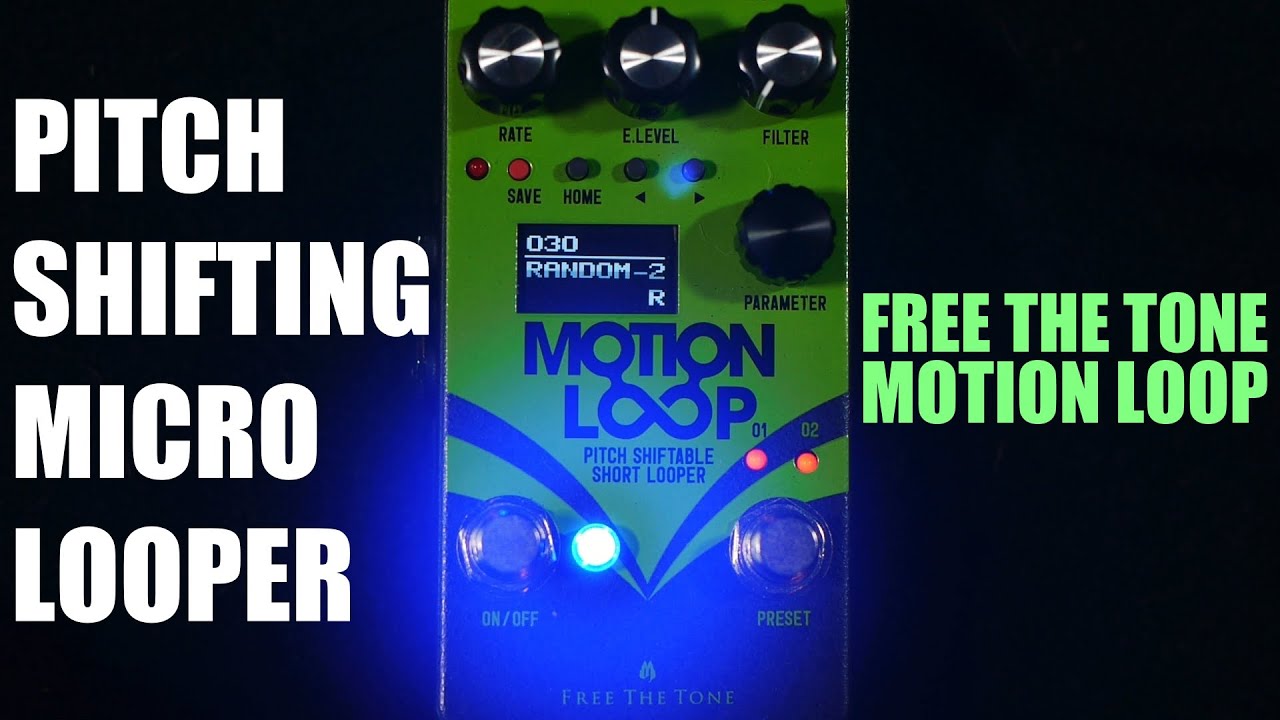 Free The Tone Motion Loop | Pitch Shiftable Short Looper | Demo