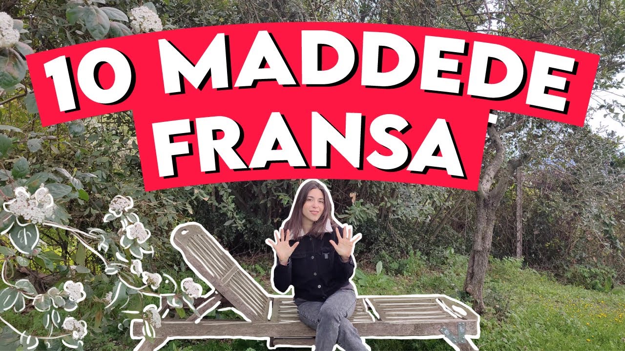 FRANSA'YA GELECEKLERE TAVSİYELER 🇫🇷  • Türkiye ile farklar - 1