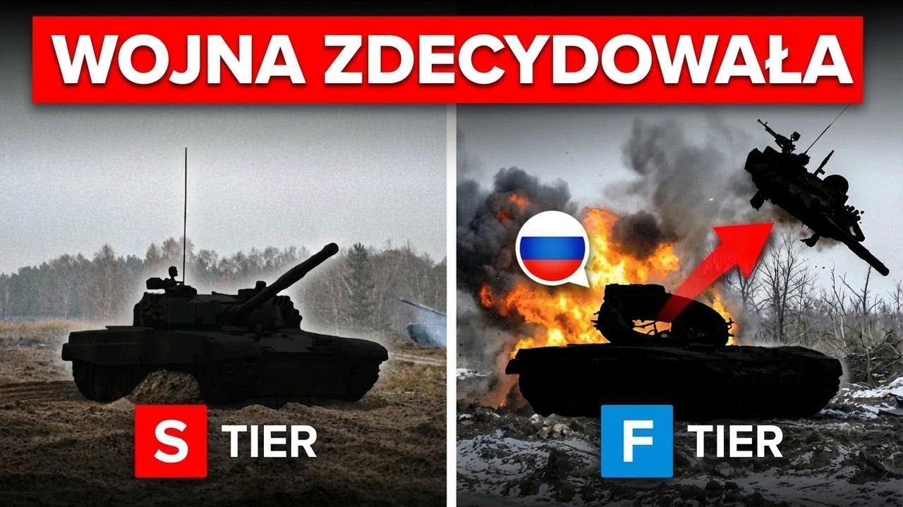 Wojna w Ukrainie pokazała, który czołg naprawdę jest najlepszy