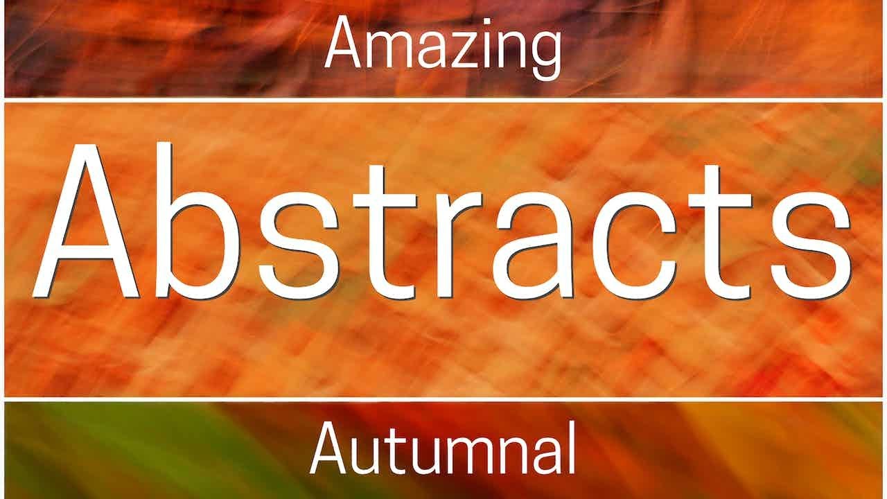 Shoot what you're good at/Capturing AUTUMNAL ABSTRACTS/ with ICM and Multiple Exposure
