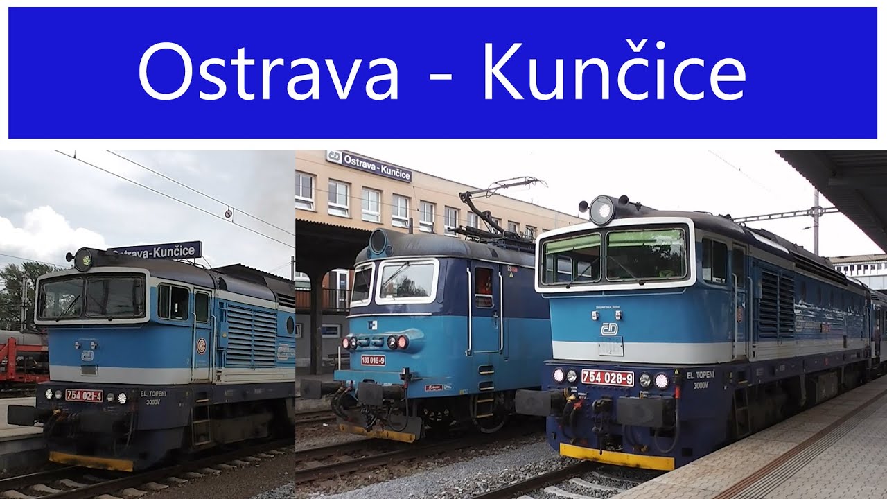 Vlaky Ostrava-Kunčice - 28.6.2014 / Czech Trains Ostrava-Kunčice