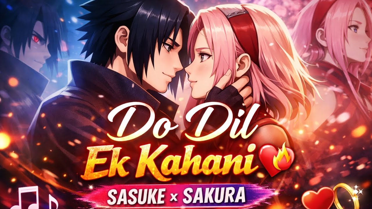 Do Dil Ek Kahani ❤️‍🔥 | Sasuke x Sakura Love Song | New Romantic Crossover 2026 