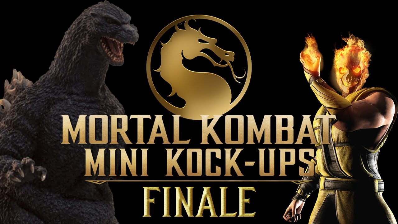 Mortal Kombat Mini Kock-Ups Finale - Godzilla