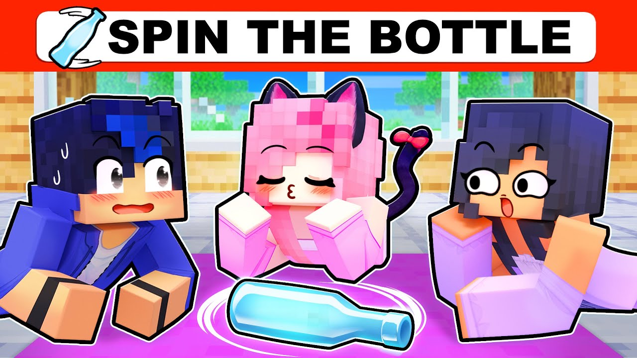 Minecraft but it's DRAMA SPIN THE BOTTLE!
