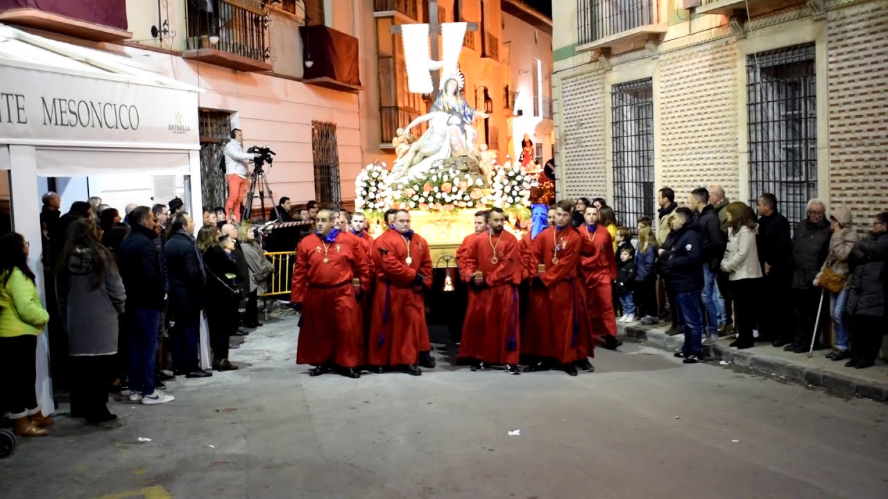 Viernes - santo - mesoncico - virgen de las angustia - 2018