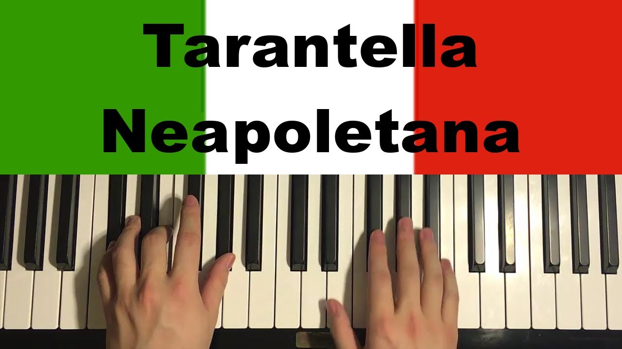How To Play - Tarantella Napoletana (Piano Tutorial Lesson)