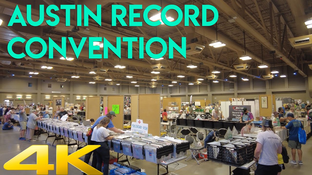 Austin Record Convention 2022 4k UHD Walking Video