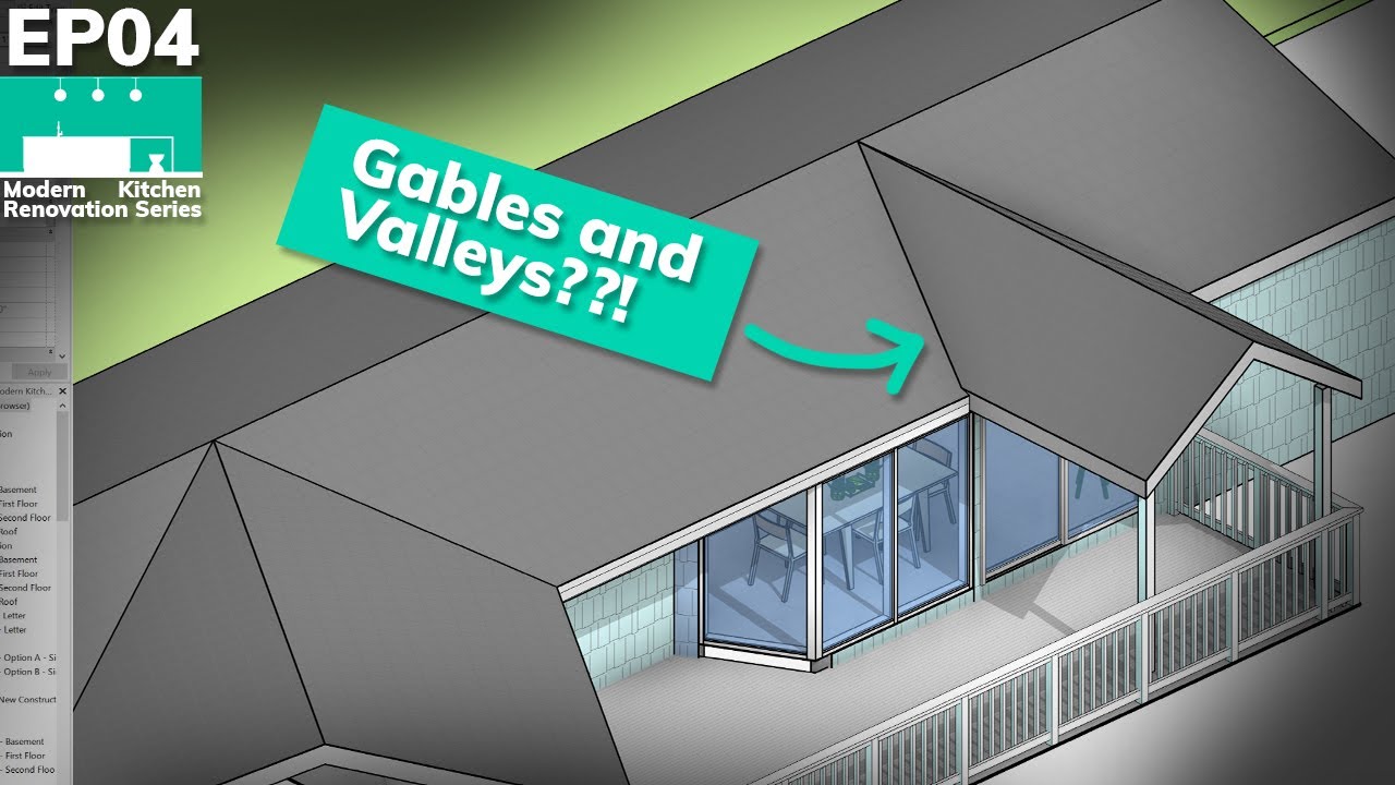 EP04 | Revit Roofs and Railings