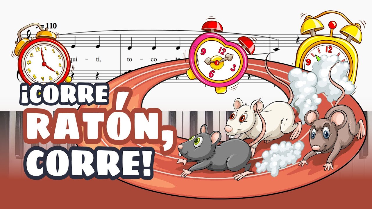 ESTUDIO DE PIANO - ¡CORRE RATÓN, CORRE!
