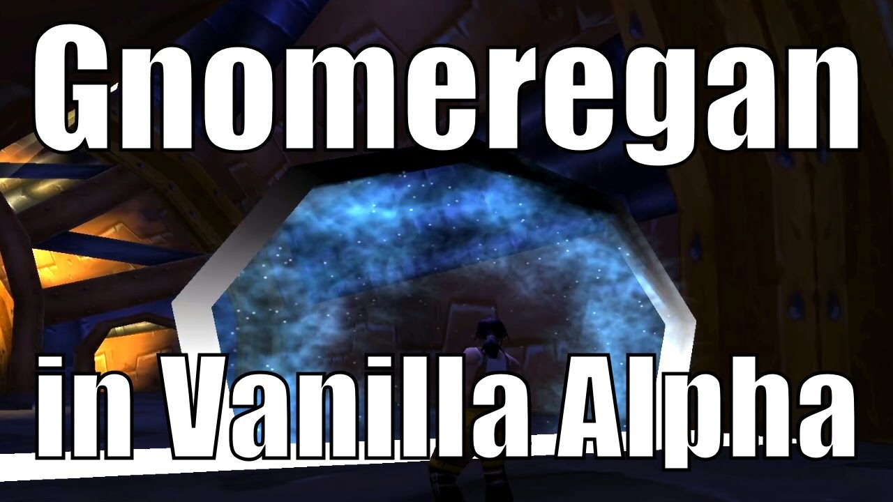 Visiting Ironforge and Gnomeregan in Vanilla Alpha - WoW Exploration - World of Warcraft Alpha 0.5.3