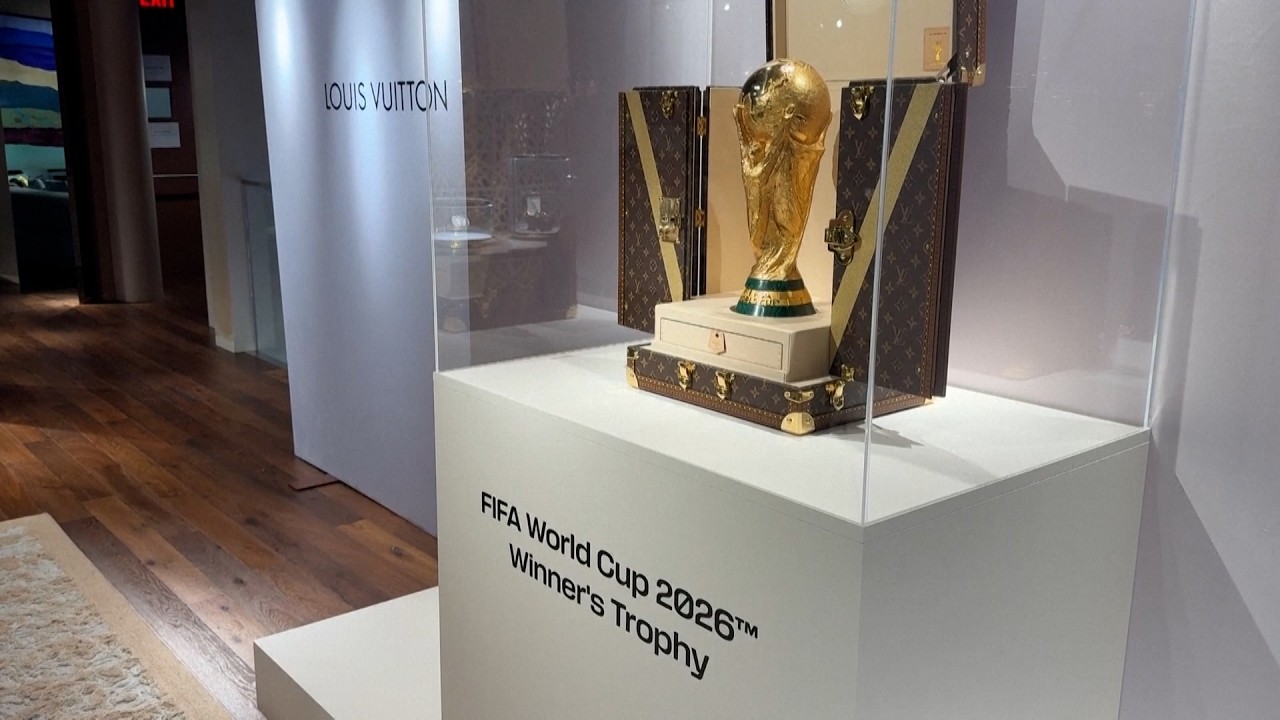 World Cup trophy to arrive in style in bespoke Louis Vuitton trunk
