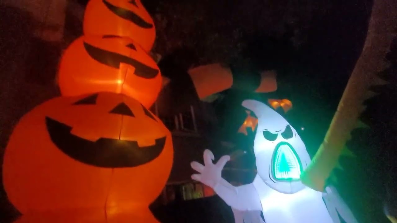 Boyer Halloween blow ups Rochester 2025