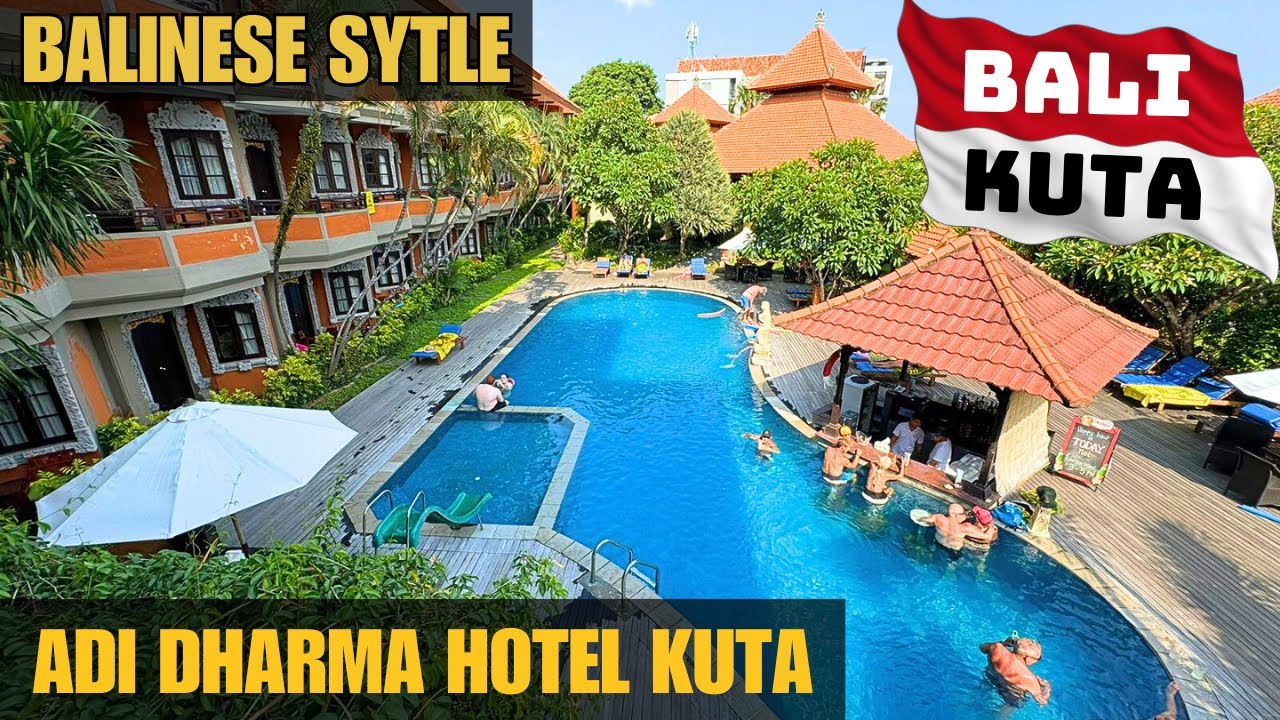 Bali Kuta Hotels Balinese Hotel Review Room & Facility Tour