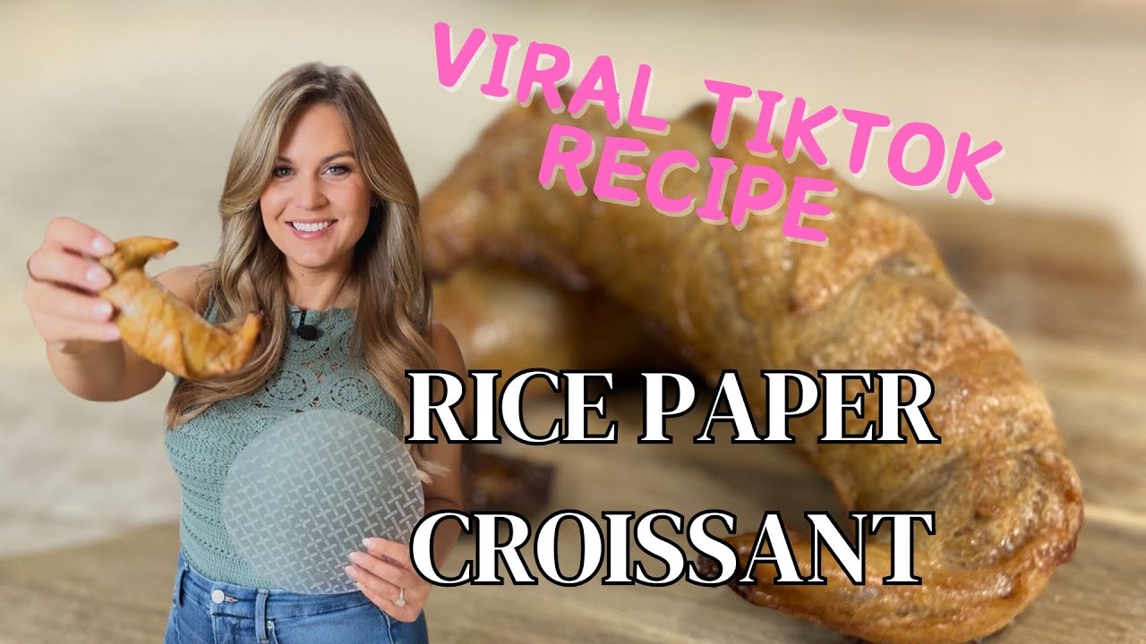 The VIRAL Rice Paper Croissant! Does it actually work?!