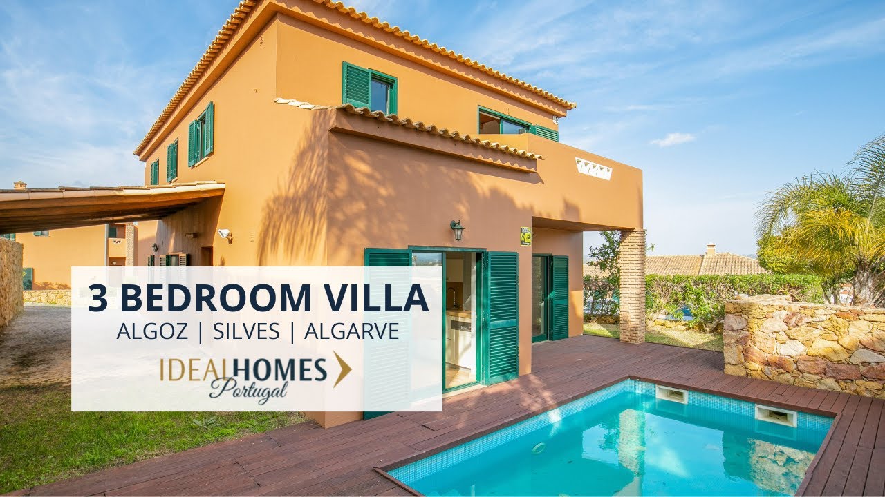 Silves, Algarve - 3 Bedroom Villa with a Pool For Sale in Algoz, Portugal!